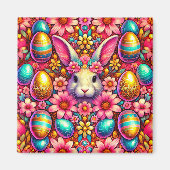 ~ Osterhasen und Eier ~ Magnet (Vorne)