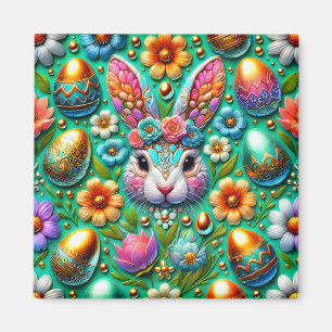 ~ Osterhasen und Eier ~ Magnet
