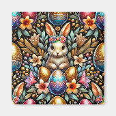 ~ Osterhasen und Eier ~ Magnet (Vorne)