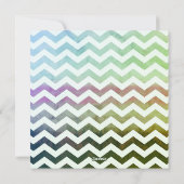 Osterhasen und Küken Feiertagskarte (Rückseite)