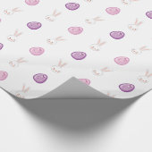 Osterhasen- und Ostereier Geschenkpapier (Ecke)
