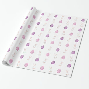 Osterhasen- und Ostereier Geschenkpapier