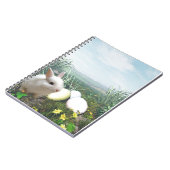 Osterhasen- und Ostereier Notizblock (Linke Seite)