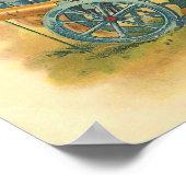 Osterhasen Vintager Krieg Poster (Ecke)