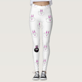 Osterhasen, wählen Sie den Hintergrund Leggings
