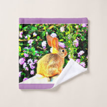 Osterhasen-Wäsche-Stoff