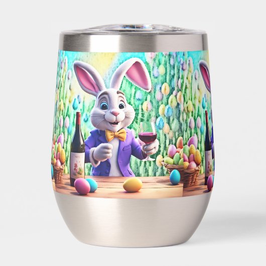 Osterhasen Weinzeit (Vorderseite)