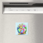 Osterhasen Witzig und Süße Figur Bitten an Eg Magnet (In Situ (Geschirrspüler))