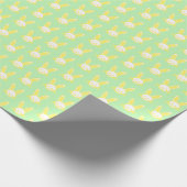 Osterhasen-Wrap-Papierbögen Geschenkpapier (Ecke)
