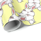 Osterhasen-Wrapping Papier Niedlich Ostern Geschen Geschenkpapier (Rolleneckpunkt)