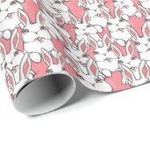 Osterhasen-Wrapping Papier Ostersonnigen Geschenkp Geschenkpapier (Rolleneckpunkt)