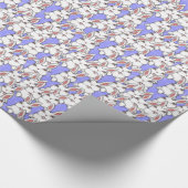 Osterhasen-Wrapping Papier Ostersonnigen Geschenkp Geschenkpapier (Ecke)