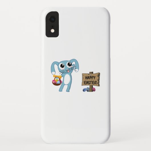 Osterhasen wünscht Frohe Ostern Case-Mate iPhone Hülle (Rückseite)