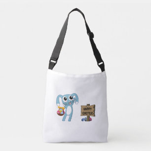 Osterhasen wünscht Frohe Ostern Tragetaschen Mit Langen Trägern