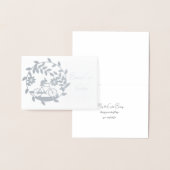 Osterhasen wünscht Silber Folienkarte (Anzeige)