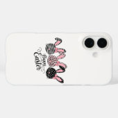 Osterhasen Zebra Streifen Leopard Osterhase Case-Mate iPhone Hülle (Rückseite (Horizontal))