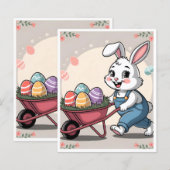 Osterhaseneier und Stationierung von Rollkarren (Vorne/Hinten)