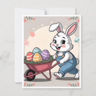 Osterhaseneier und Stationierung von Rollkarren