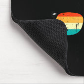 Osterhasengesicht Sonnenbrille Retro Hase Männer J Mousepad (Ecke)