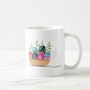 Osterhasenkorb Kaffeetasse