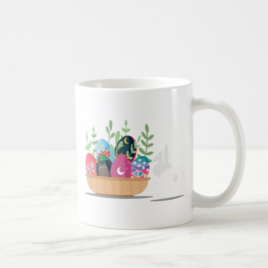 Osterhasenkorb Kaffeetasse (Rechts)
