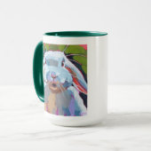 Osterhasenmalerei - Geschenk für den Osterurlaub Tasse (Vorderseite Links)