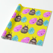 Osterhasenmuster Geschenkpapier (Ungerollt)