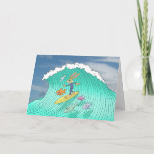 Osterhasensurfen Karte
