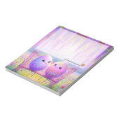 Osterhasenträume Notizblock (Rotiert)