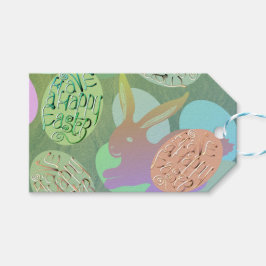 Osterhaser Eier "Happy Oaster" Geschenkanhänger