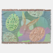 Osterhaser Eier-Keule Decke (Vorderseite)