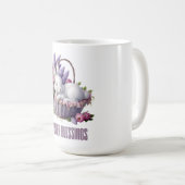 Osterhass - Bunny & Blume Basket Kaffeetasse (VorderseiteRechts)