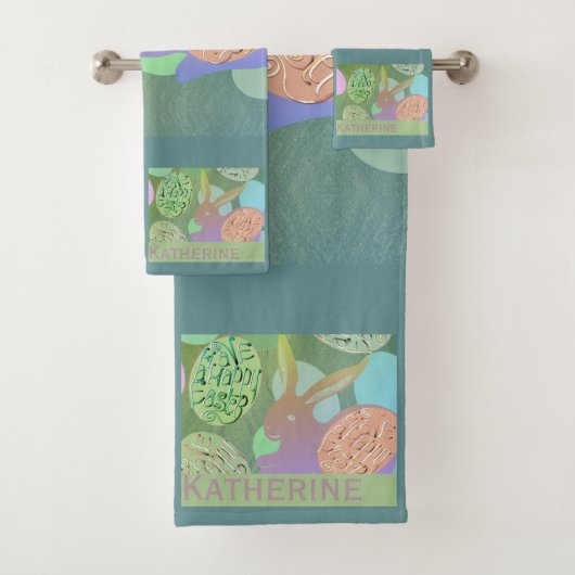 Osterhassui Badetuch Set (Insitu)