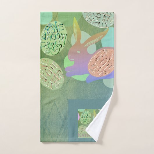 Osterhassui Badetuch Set (Handtuch)