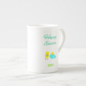 Osterhatchlein Knochen-China Tasse (Vorderseite Rechts)