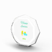 Osterhatchlein Octagonal Foto Block (Rechts)