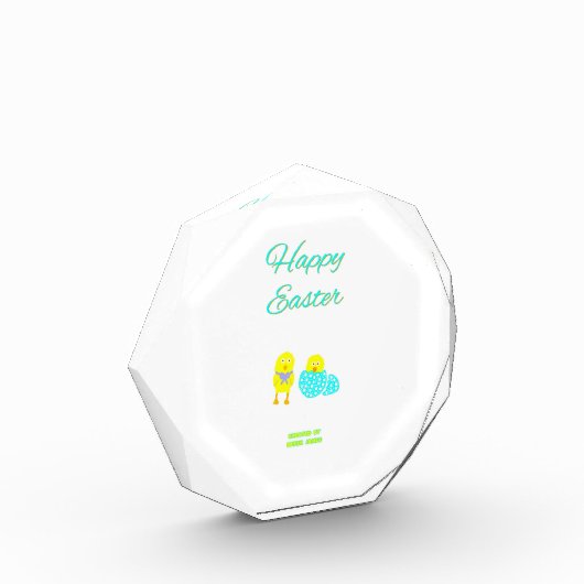 Osterhatchlein Octagonal Foto Block (Links)