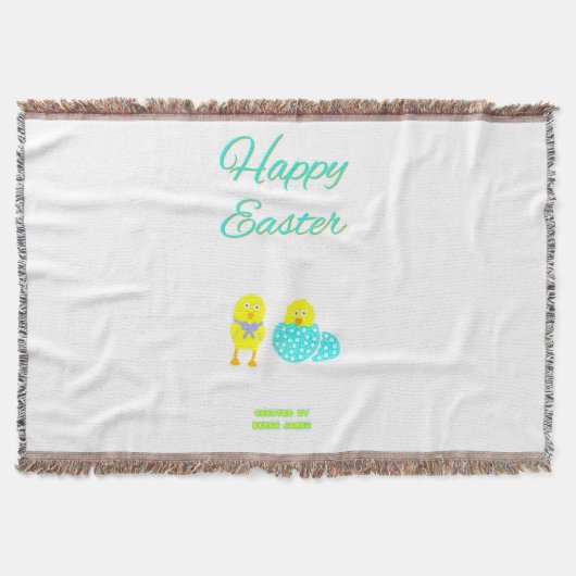 Osterhatchlein werfen Blanket Decke (Vorderseite)