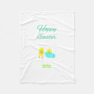 Osterhatchling Kleines Fleece Blanket