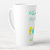 Osterhatchlings Große Latte-Tasse Milchtasse (Linke Ecke)