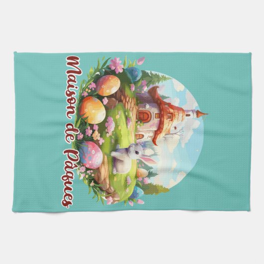 Osterhaus Geschirrtuch (Horizontal)