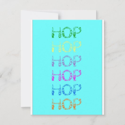 Osterherbergskarte der Bunnies Feiertagskarte (Vorderseite)