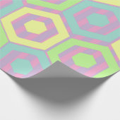 Osterhexagonen Geschenkpapier (Ecke)