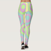 Osterhexagonen Leggings (Rückseite)
