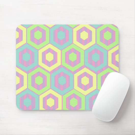 Osterhexagonen Mousepad (Mit Mouse)