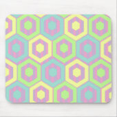 Osterhexagonen Mousepad (Vorne)
