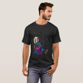 Osterhexe bei Vollmond T-Shirt (Vorne ganz)
