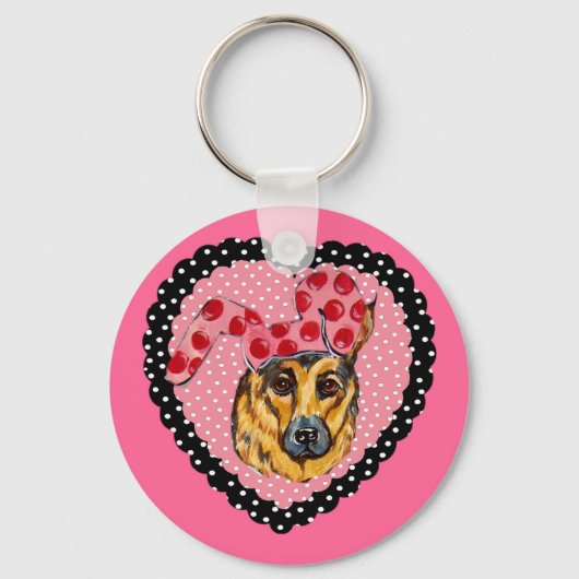 Osterhirte Schlüsselanhänger (Vorderseite)