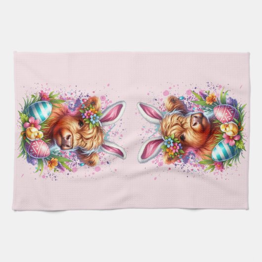 Osterhochland Geschirrtuch (Horizontal)