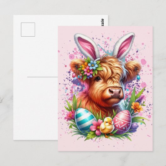 Osterhochland Postkarte (Vorne/Hinten)